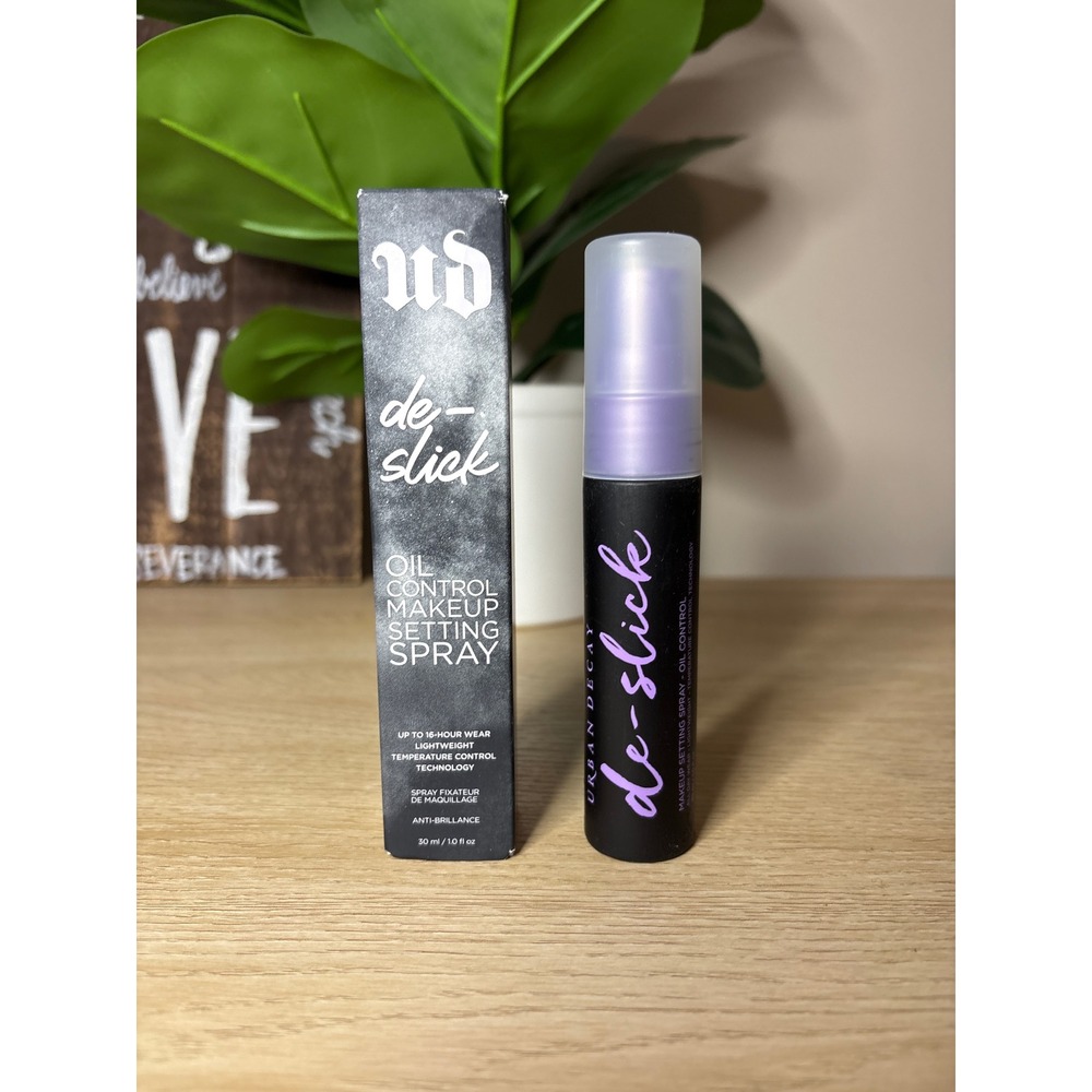 Urban‎ Decay De-Slick Oil Control Makeup Setting Spray Travel Size 1oz 30ml NEW